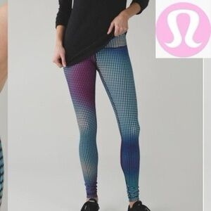lululemon athletica Multicolor Gradient Leggings